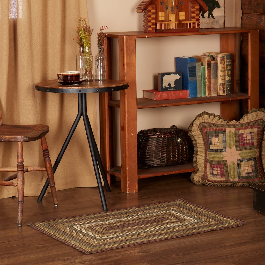 Tea Cabin Jute Rug Rect w/ Pad 24x36 - 2' x 3'