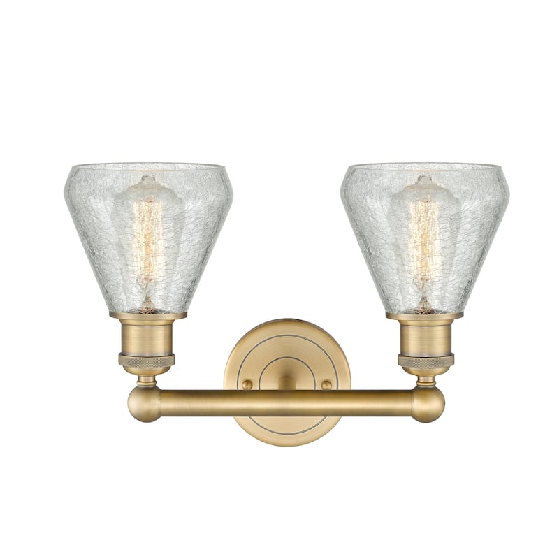 Innovations Lighting 616-2W-13-15 Conesus Vanity Conesus 2 Light 15"