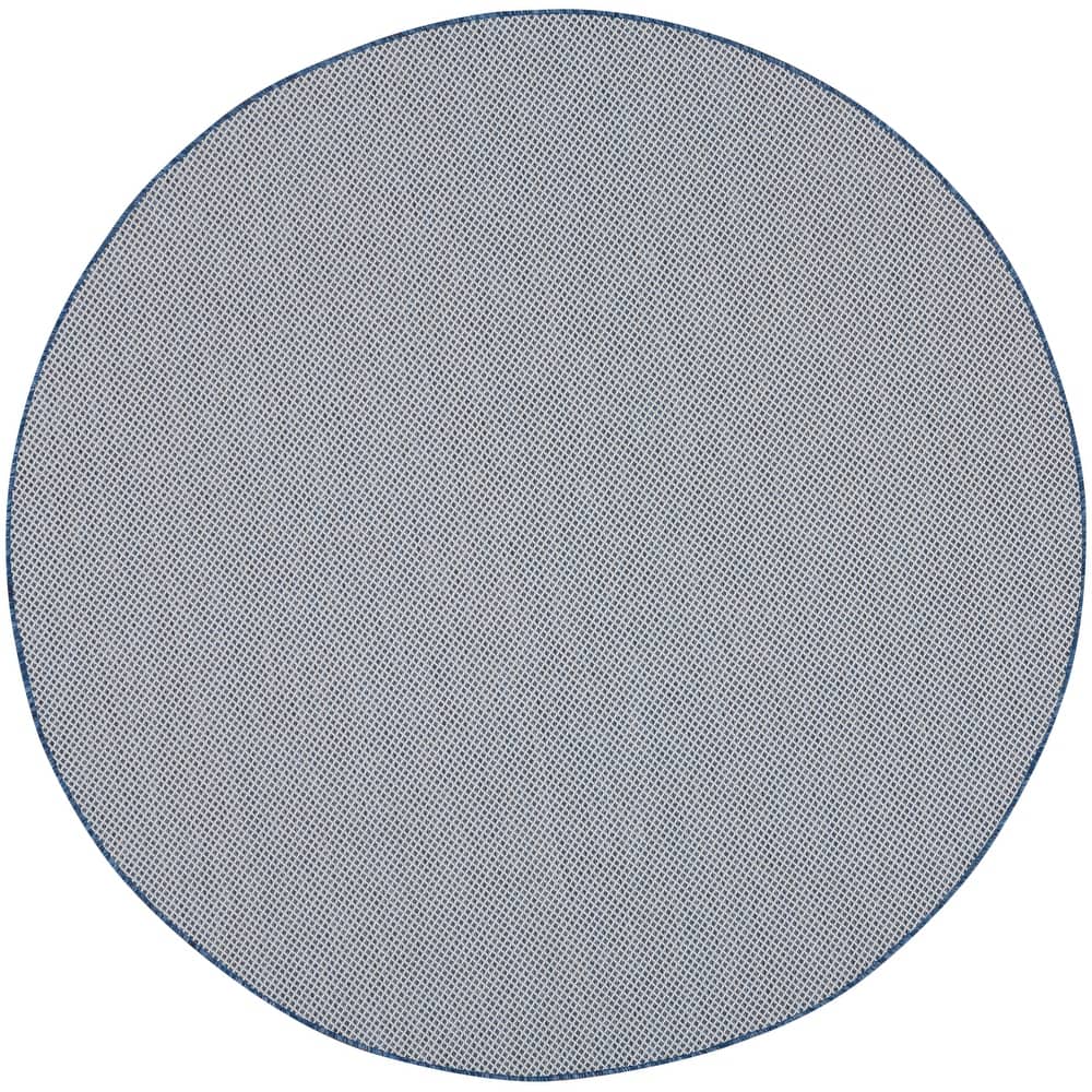 Nourison Courtyard Indoor/Outdoor Modern Geometric Area Rug