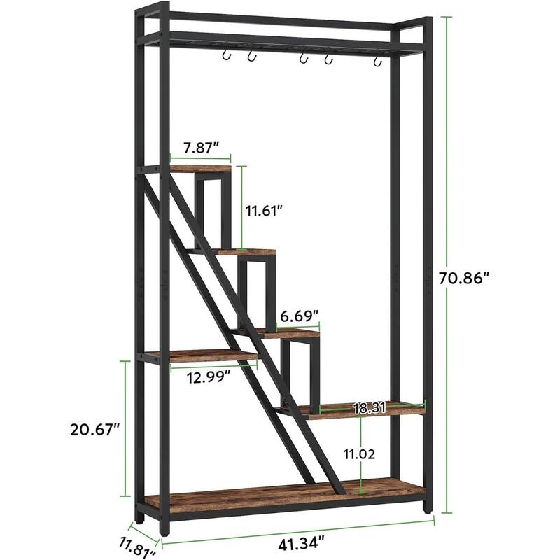 70.9" Tall Indoor Plant Stand for Indoor