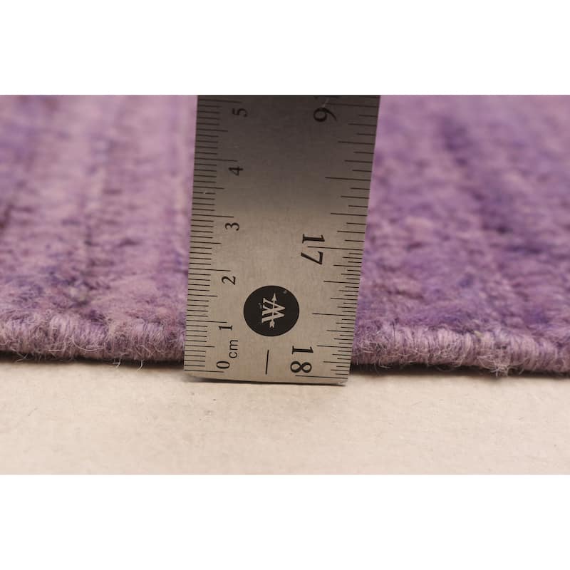 ECARPETGALLERY Hand-knotted Finest Peshawar Ziegler Violet Wool Rug - 10'11 x 13'1