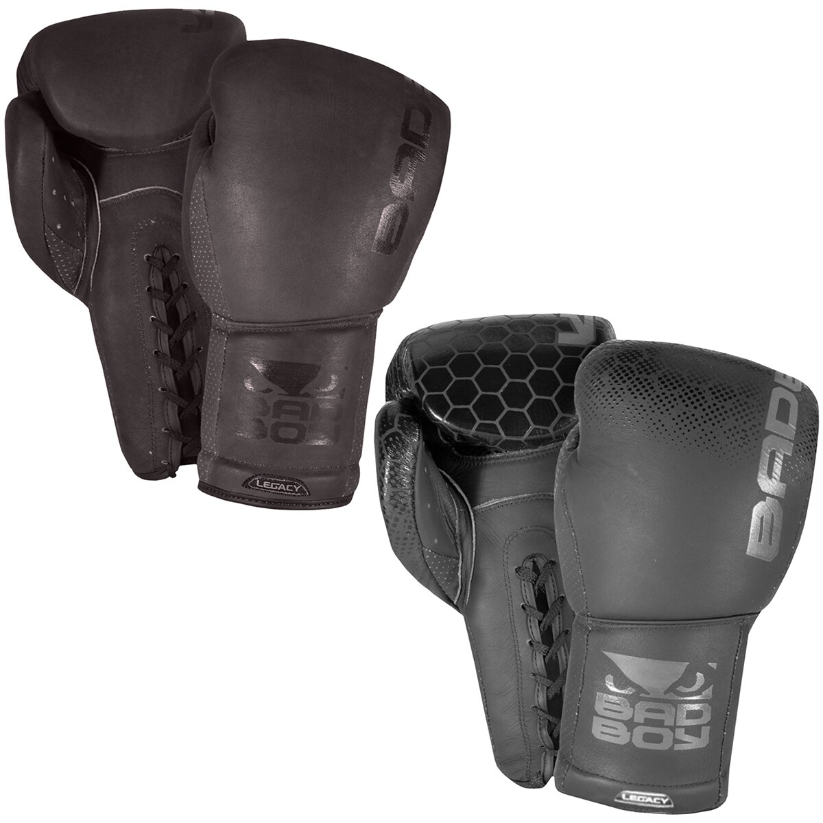 Bad Boy Legacy Limited Edition Leather Lace Up Boxing Training Gloves 16 Oz Overstock 16404292 Muay thai gloves vs traditional boxing gloves. bad boy legacy limited edition leather lace up boxing training gloves 16 oz