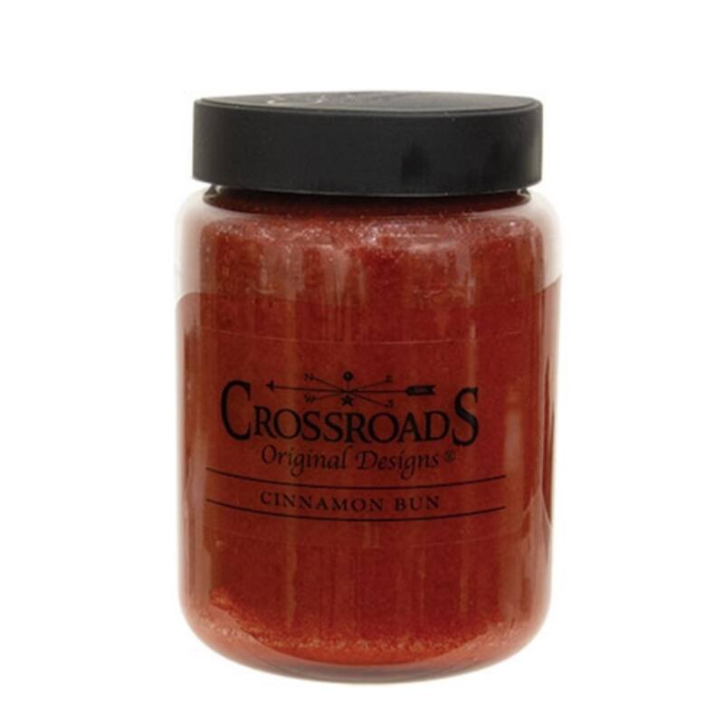 Long-Burning Paraffin Wax Candle in Glass Jar with Black Lid Lead-Free Wick for Cozy Atmosphere