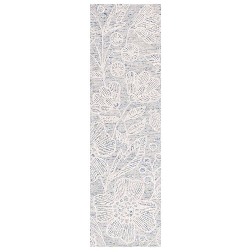 SAFAVIEH Handmade Jardin Kathe Floral Wool Rug