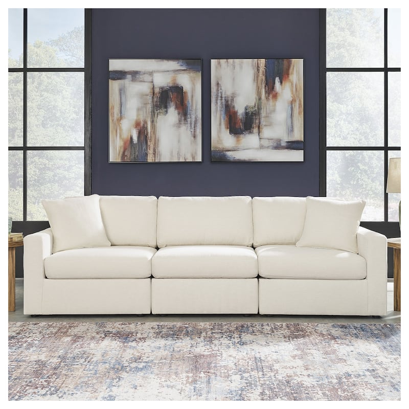 Signature Design by Ashley Modmax 3-Piece Sofa - 108" W x 37" D x 36" H - Beige
