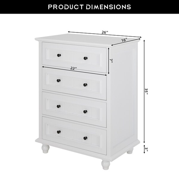 White big chest of drawers sales
