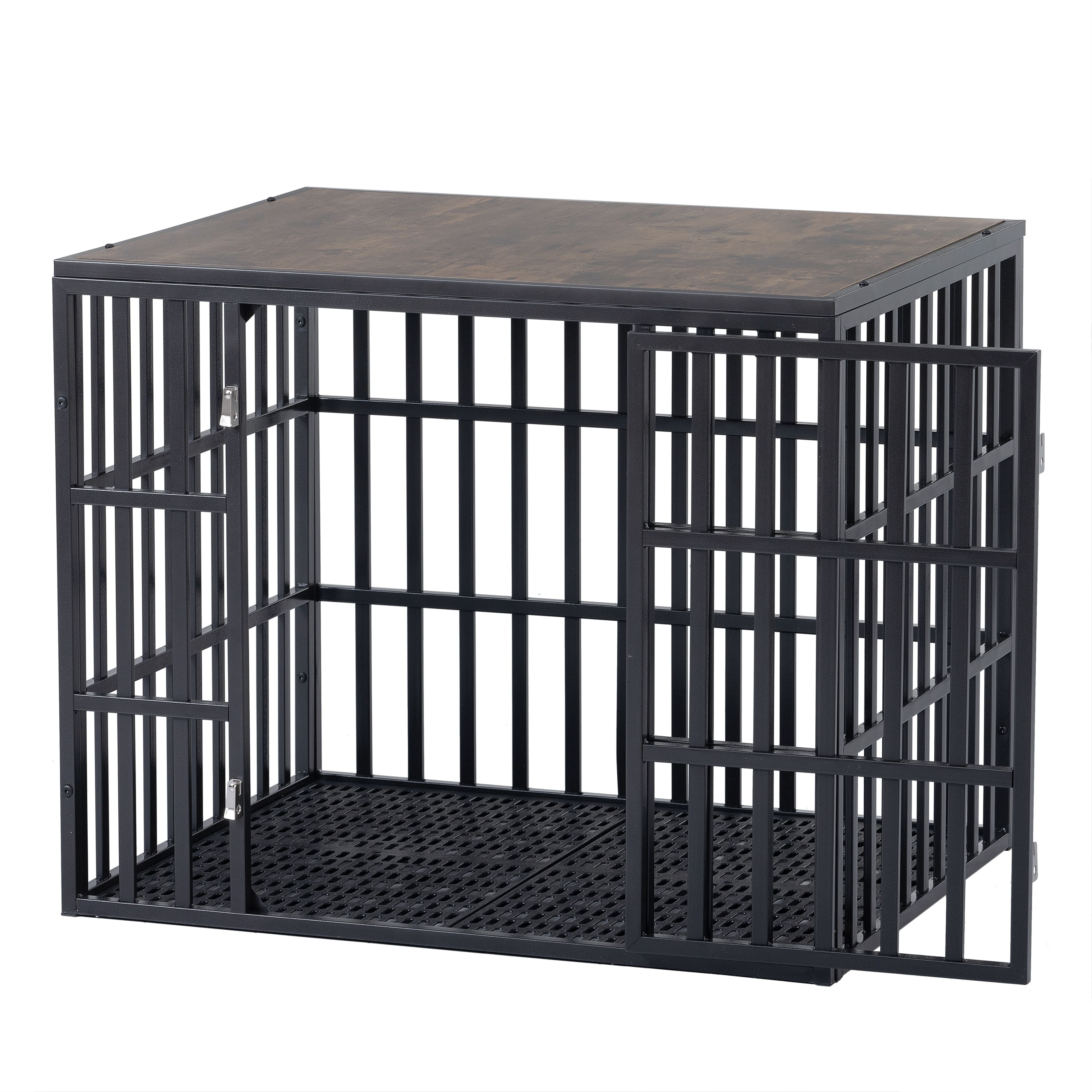 New Design Heavy Duty Pet Playpen with Cover Metal Dog Fence Crate Bed Bath & Beyond 37477906