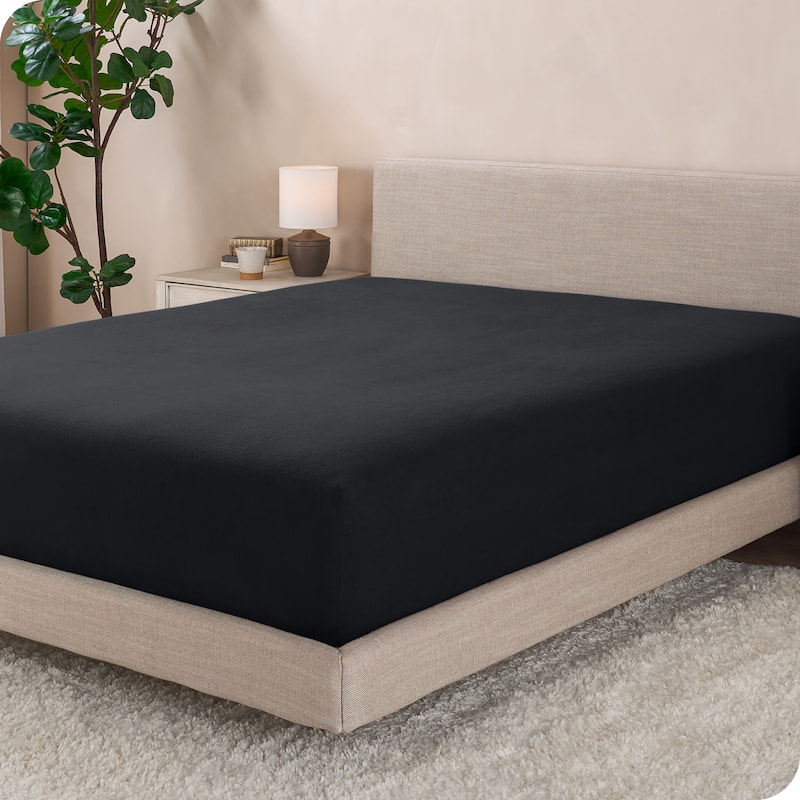 Bare Home Polar Fleece Fitted Bottom Sheet