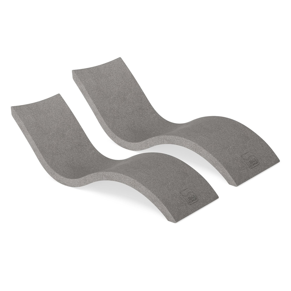 Ledge Lounger - Signature Chaise - Inside Pool & Sun Shelf Lounge Chair - Designed for Shallow Shelves Up to 9"