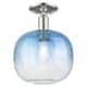 Option Polished Nickel / Sapphire Blue Shade