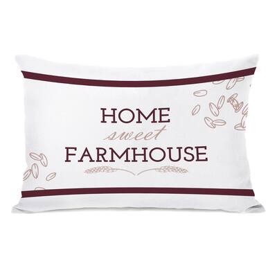 Farm Sweet Farmhouse - Lumbar Pillow