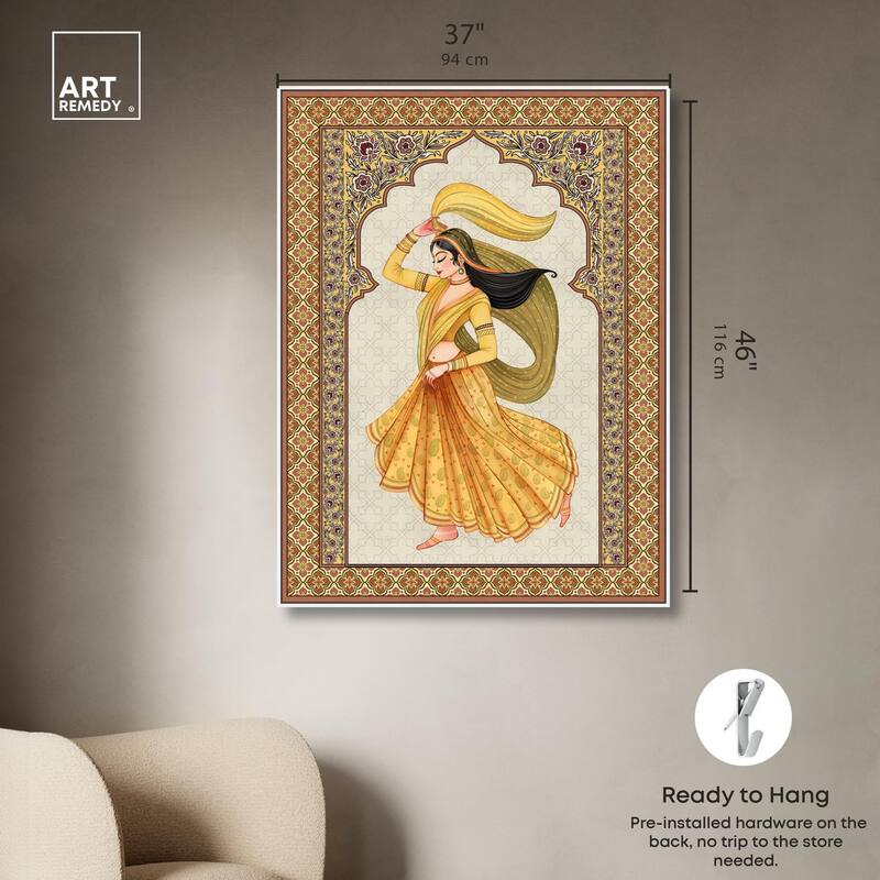 Dancing Princess Canvas by Art Remedy