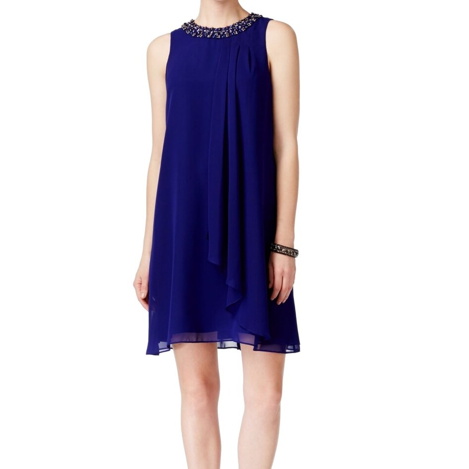 vince camuto royal blue dress