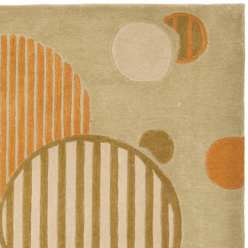 SAFAVIEH Handmade Modern Art Hanke Modern Polyester Rug