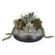 preview thumbnail 4 of 3, Uttermost Yuma Succulent Centerpiece - 15"W x 13"H x 14"D
