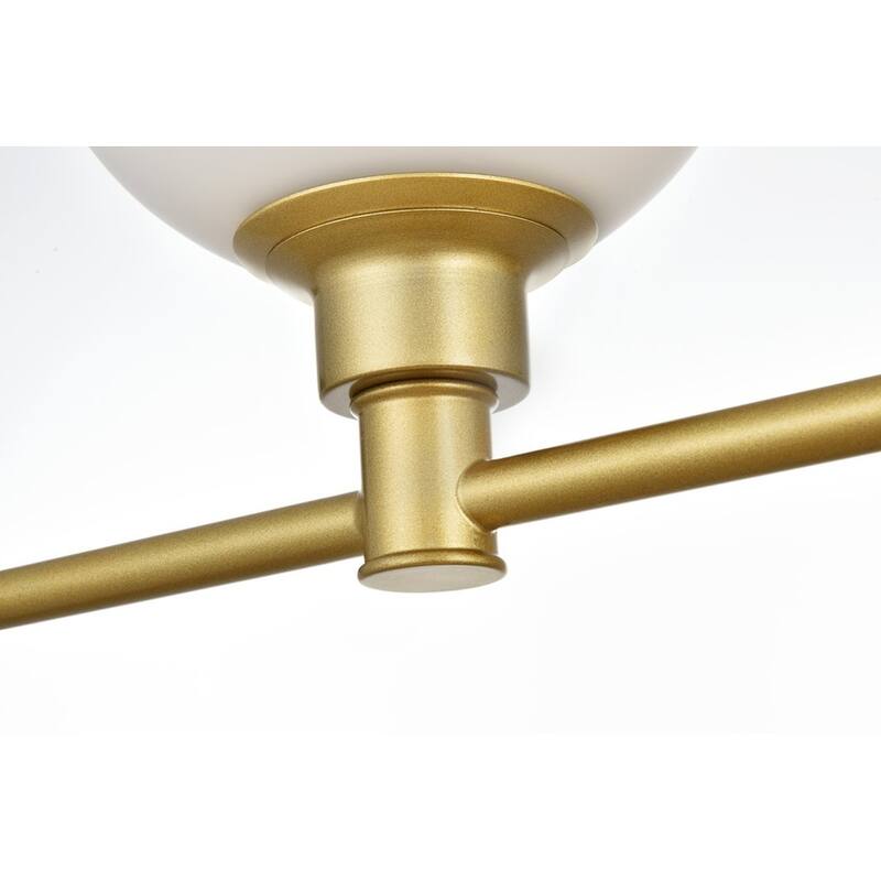 Corda 1 Light Black and Frosted White Bath Sconce