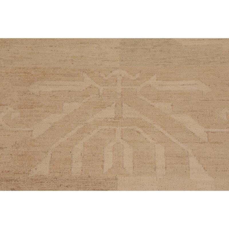 Rustic Bohemian Ri Gabbeh Hand Knotted Wool Area Rug