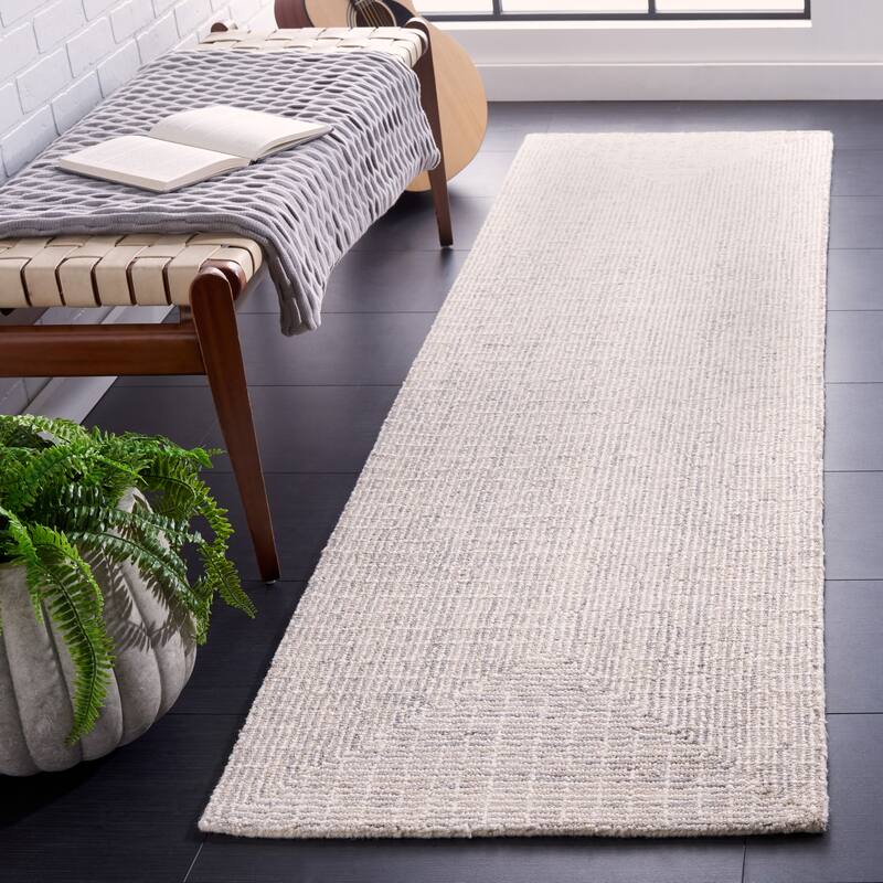 SAFAVIEH Handmade Abstract Cemile Modern Wool Rug