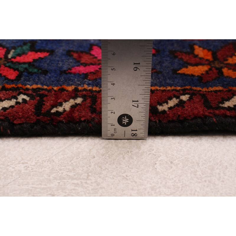 ECARPETGALLERY Hand-knotted Andelz Dark Red Wool Rug - 4'8 x 9'9