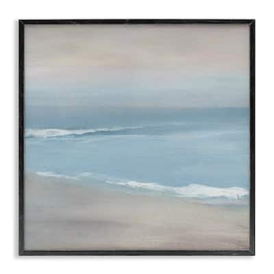 Stupell Coalescing Ocean & Shore Framed Giclee Art Design By Carol Robinson