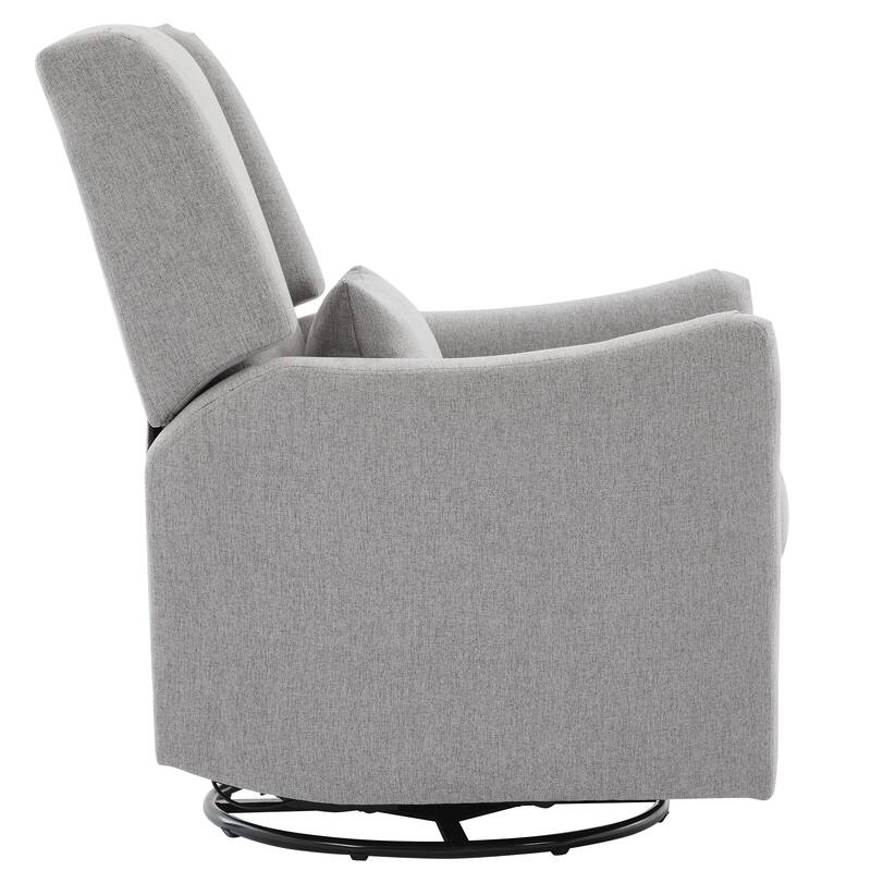 Wingback Swivel Rocker Recliner Chair, Glider Rocker Recliner, Rocking Chair Nursery for Living Room Bedroom Apartment