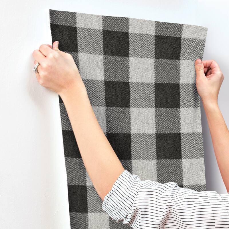 Lumberjack Black Wallpaper