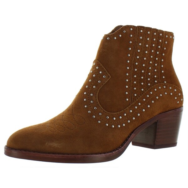 dolce vita brown suede booties
