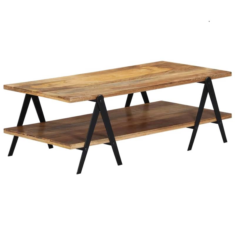 vidaXL Coffee Table 45.3"x23.6"x15.7" Solid Mango Wood