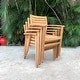 preview thumbnail 5 of 8, Amazonia Chiesa 11-piece Teak FSC Certified Extendable Outdoor Patio Dining Set - 11 Piece