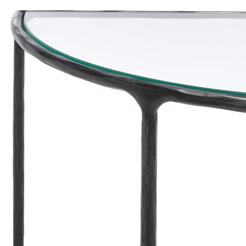 SAFAVIEH Couture Constanca Forged Metal Console Table - 36" W x 18" L x 30" H - 36"W x 18"D x 30"H