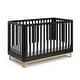 preview thumbnail 39 of 48, Storkcraft Santos 3-in-1 Convertible Crib Black/Natural