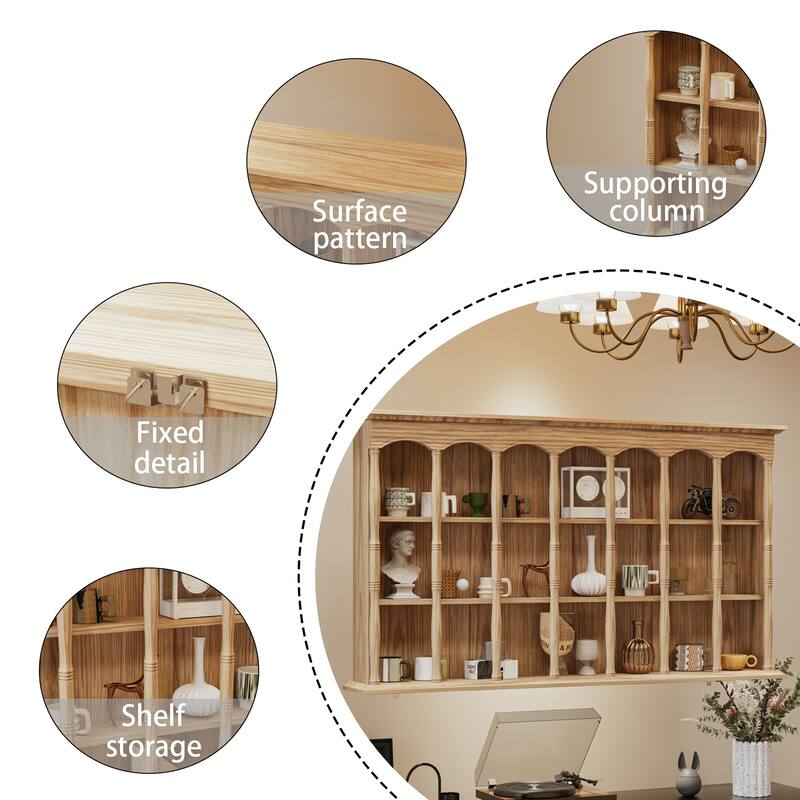 Touch of Class Wall Display Shelf Wall Mounted Floating Wall Shelf