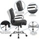 preview thumbnail 2 of 44, Mid-back LeatherSoft Executive Swivel Office Chair