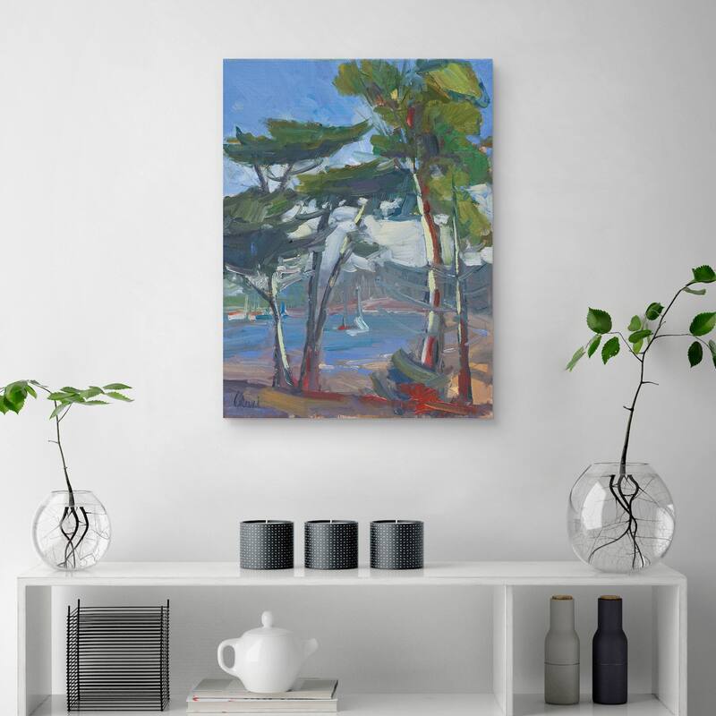 Tree View by Alexi Fine Canvas Art Print
