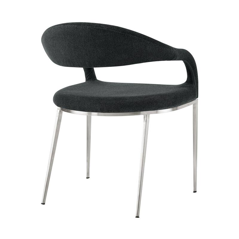 Morgan Upholstered Barrel Back Dining Chairs - Set of 2