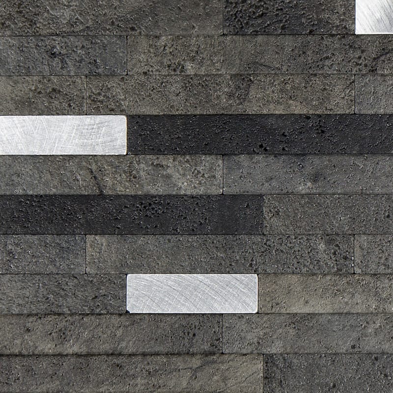 Aspect Collage Peel and Stick Wall Tile - Case - Oyster