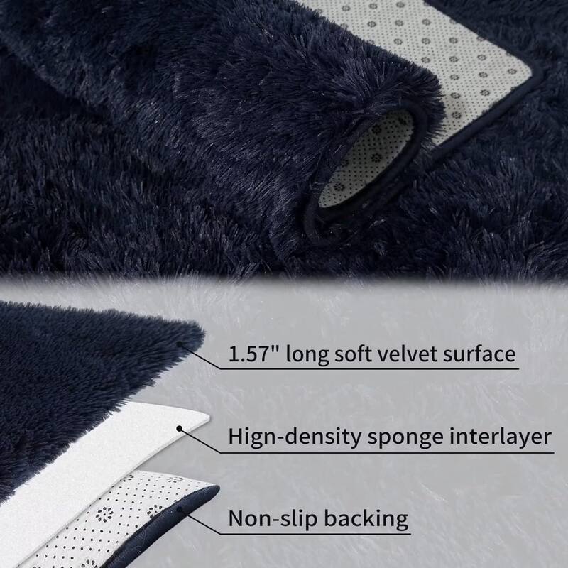 Garvee Shag Fluffy Area Rug Modern Indoor Plush Shaggy Carpet