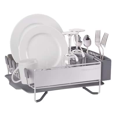 KitchenAid Compact Stainless Steel Dish Rack