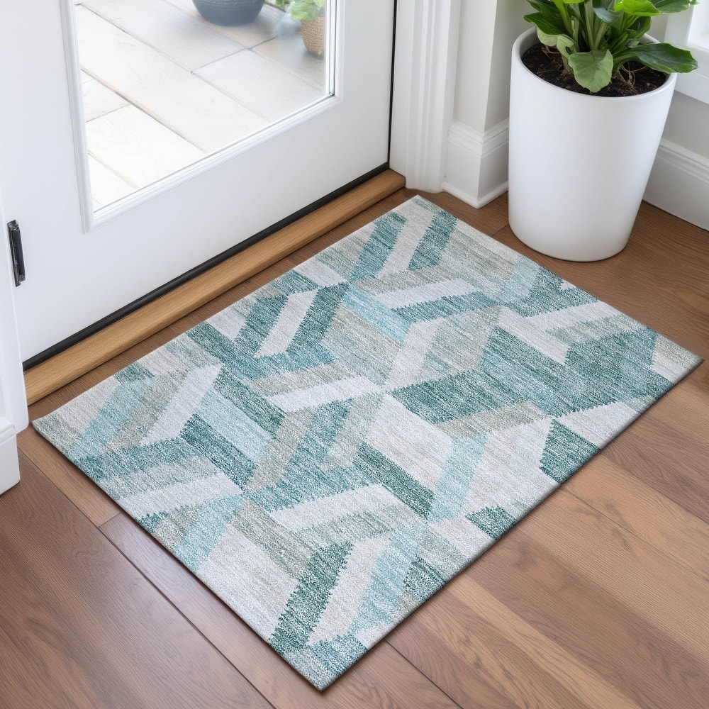 Premium Washable Super Soft Modern Cali Mayfield Rug