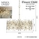 preview thumbnail 8 of 9, Minka Lavery 2145 Flower Child 5 Light 26" Wide Pendant