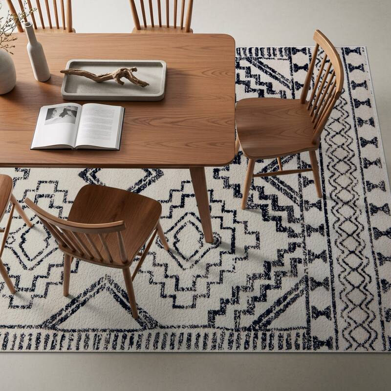 World Rug Gallery Transitional Bohemian Area Rug