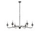 preview thumbnail 5 of 16, Hampton Hill Brighton 6-Light Farmhouse Metal Chandelier
