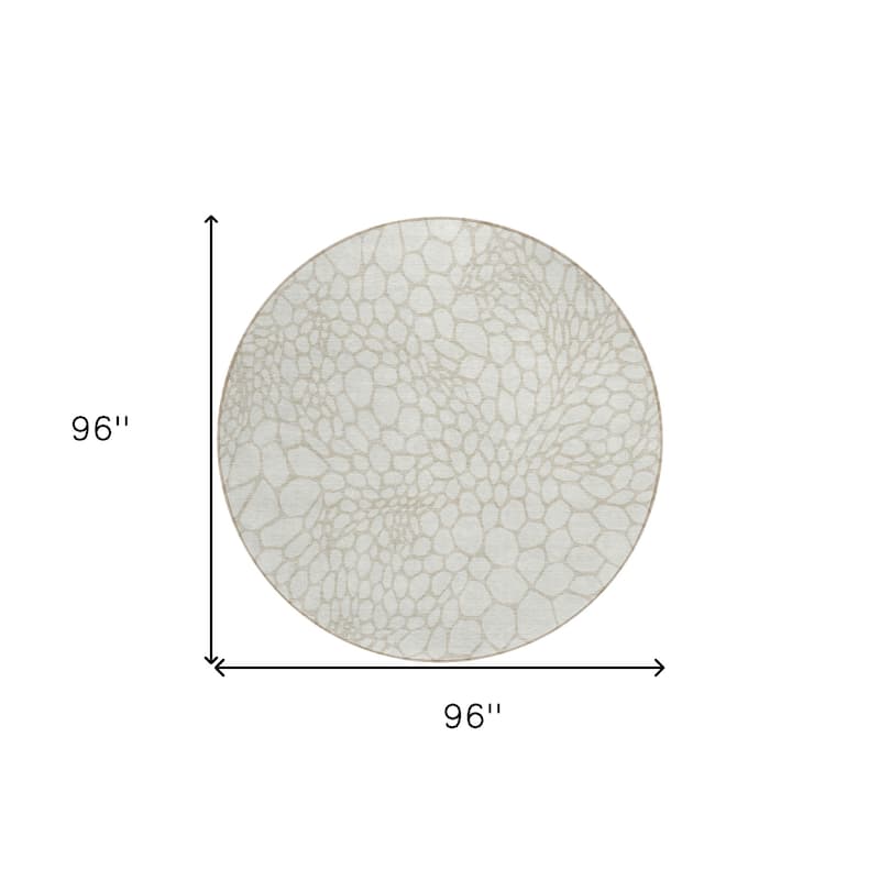 HomeRoots Geometric Transitional Rectangle Outdoor Rug