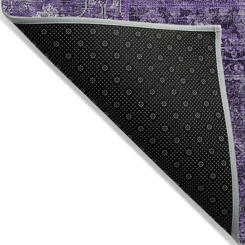 HomeRoots Patchwork Transitional Rectangle Outdoor Rug