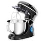 preview thumbnail 9 of 12, 6.3Qt Electric Tilt-Head Food Stand Mixer 6 Speed 660W - 6.3 Quart Black