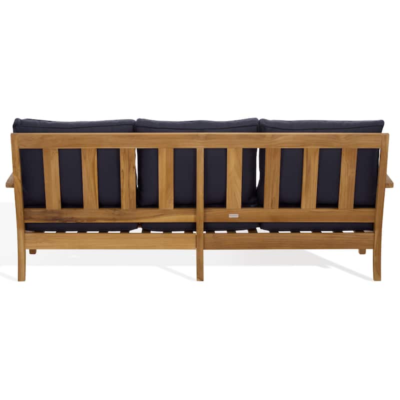 SAFAVIEH Couture Martinique Wood Patio Sofa