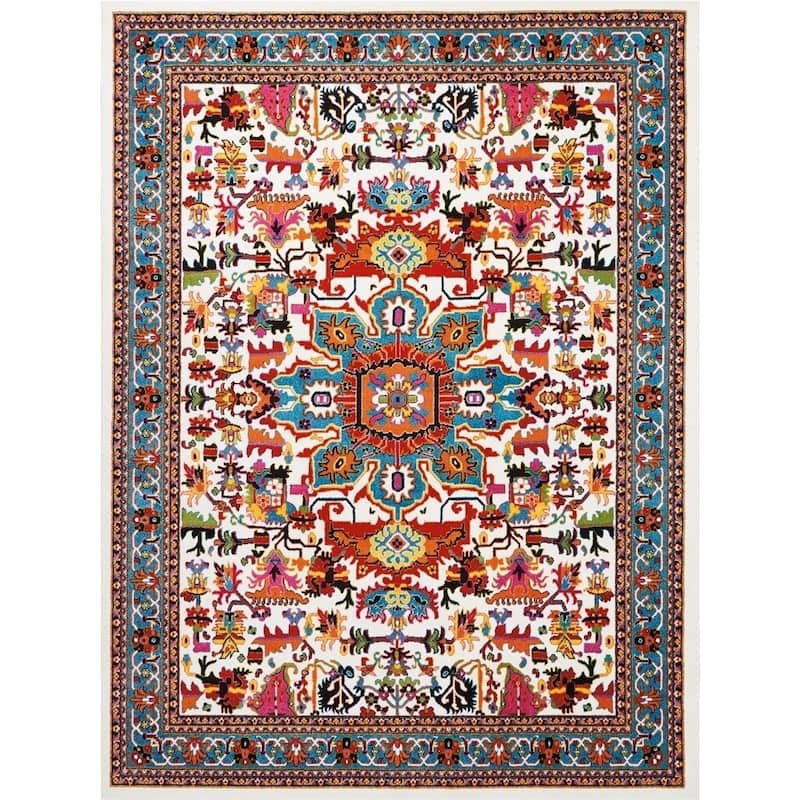 Nourison Oakdale Traditional Persian Medallion Area Rug