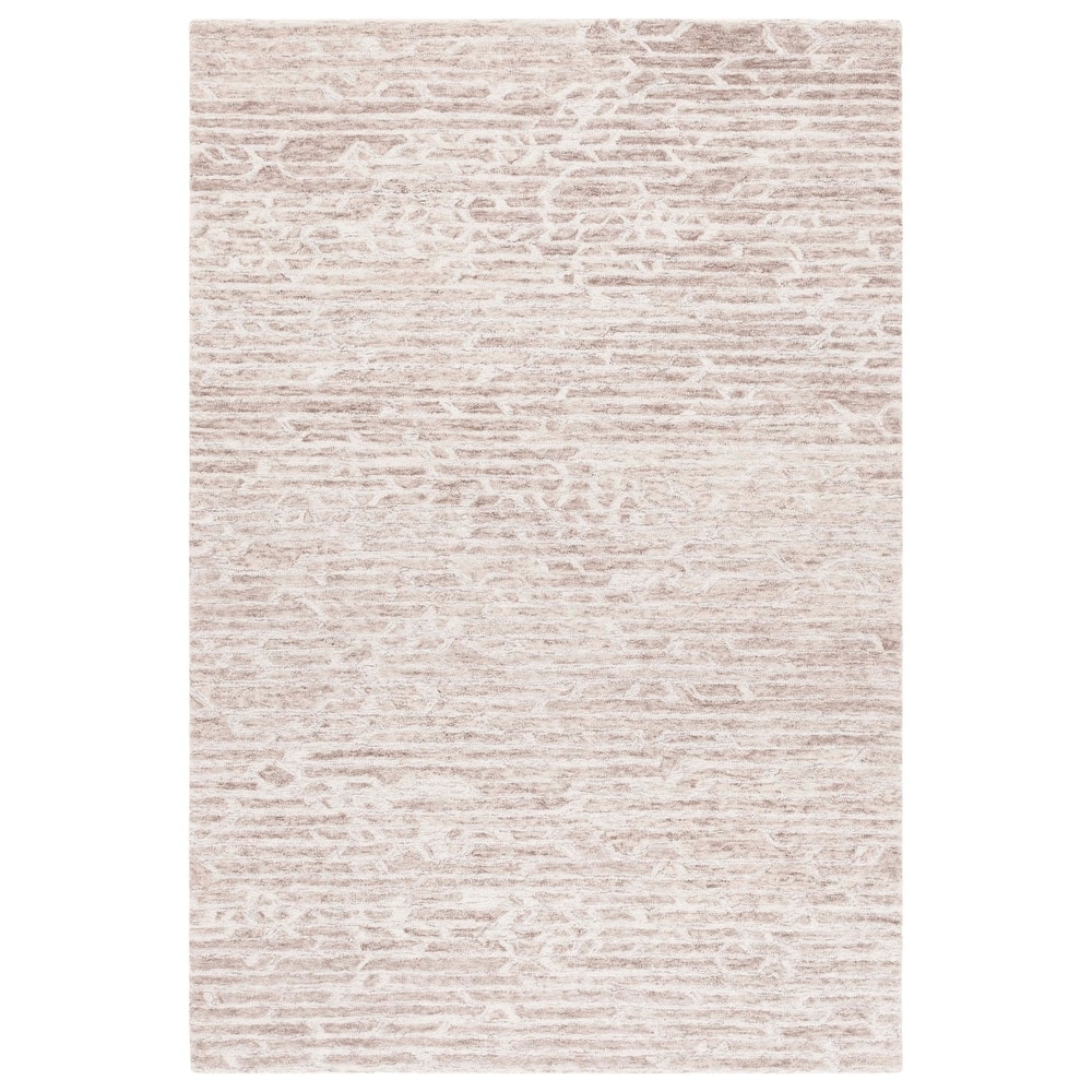 SAFAVIEH Handmade Ebony Nexhmije Wool Rug