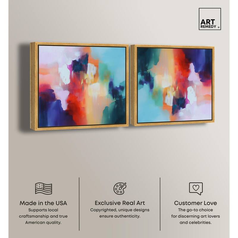 Harmony of Summer Canvas by Art Remedy