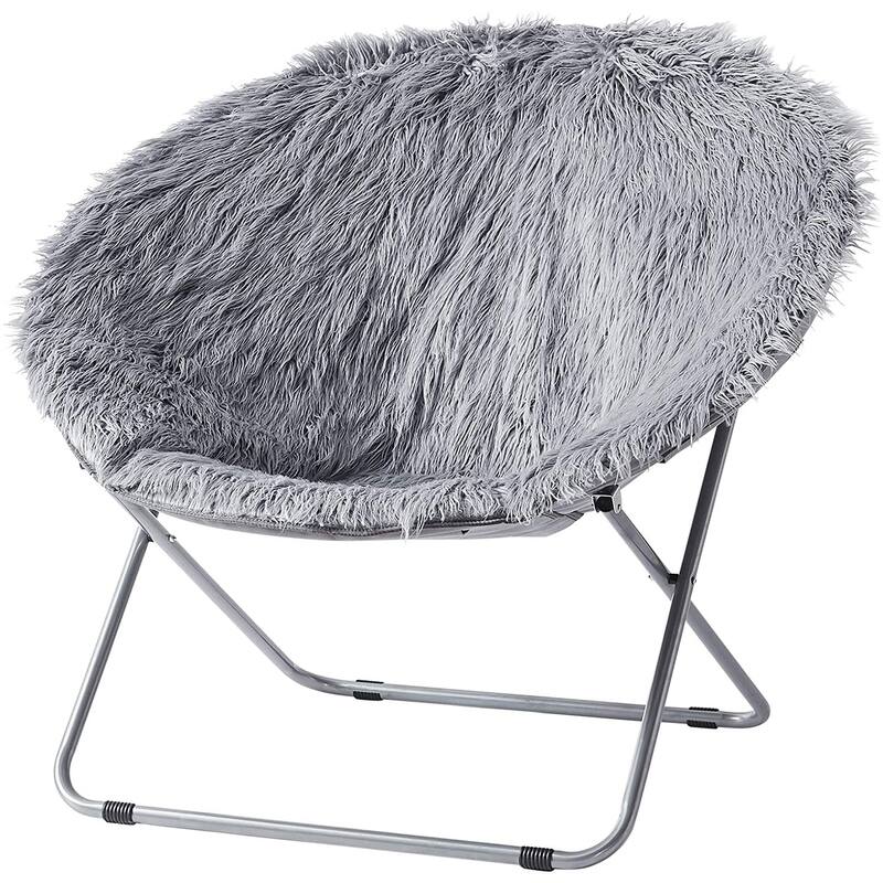 Giant Moon Chair - Mega Furry Plush by DormCo